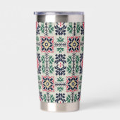 Neutral Tatreez Thobe Dress Thermobecher (Rechts)