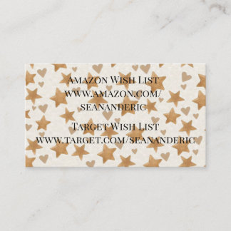 Neutral Teddy Gender Reveal Enclosure Card Begleitkarte