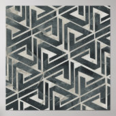Neutral Tile Collection - Geometric Poster (Vorne)