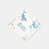 Neutral unter dem Meeresgeschlecht Serviette (Ecke)