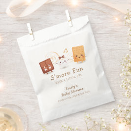 Neutral Whimsical S'more Fun Baby Shower Geschenktütchen