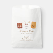 Neutral Whimsical S'more Fun Baby Shower Geschenktütchen (Vorderseite)