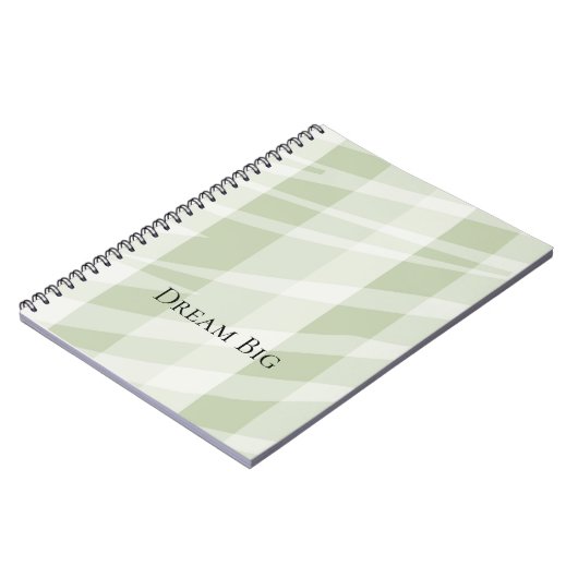 Neutral Zebra Print Notizblock (Linke Seite)