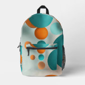 Neutralblase Bedruckter Rucksack (Vorderseite)