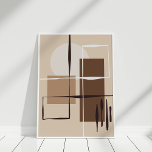 Neutrale Abstrakte Formen Kunst Poster<br><div class="desc">Diese neutrale Abstrakte Form Wall Art ist eine großartige Wahl für ein neutrales oder böhmisches Interieur. Finden Sie passende Produkte in der Kollektion Boho Illustration Arts.</div>