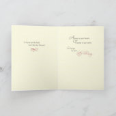 Neutrale Adoption Herzlichen Glückwunsch Gelb, Rel Karte (Innenseite)