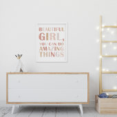 Neutrale Affirmation für Kinder Poster