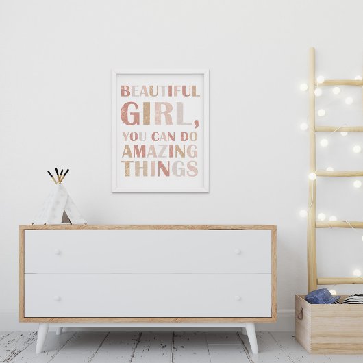 Neutrale Affirmation für Kinder Poster