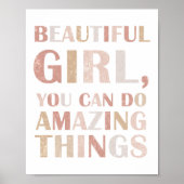 Neutrale Affirmation für Kinder Poster (Vorne)