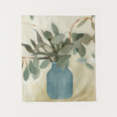 Neutrale Anordnung - gestempelte Blätter Wandteppich (Vorderseite)