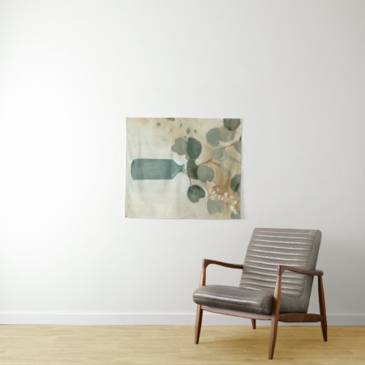 Neutrale Anordnung - Grün im Vase Wandteppich (Beispiel (Horizontal))