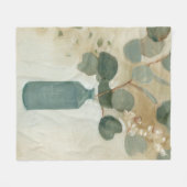 Neutrale Anordnung - Grünflächen in Vase Fleecedecke (Vorderseite (Horizontal))