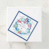 Neutrale Aquarellendusche Geschenkanhänger (Beispiel)