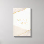Neutrale ästhetische Leinwand - Ruhe Luxus-Wohnges (Vorderseite)