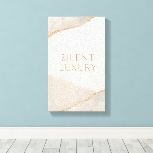 Neutrale ästhetische Leinwand - Ruhe Luxus-Wohnges (Insitu (Holzboden))