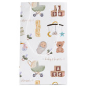 Neutrale Baby-Duschbeutel Kleine Geschenktüte (Vorderseite)