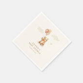 Neutrale Baby-Dusche abwarten Serviette (Ecke)