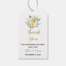 Neutrale Baby-Dusche für Geschlechter Danke Tag