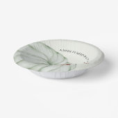 Neutrale Baby-Dusche für grünes Kürbisgeschlecht Pappteller (Gewinkelt)