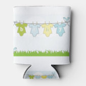 NEUTRALE BABY-DUSCHEN-PARTY-EINZELTEIL-GESCHENKE DOSENKÜHLER (Vorderseite)