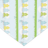 NEUTRALE BABY-DUSCHEN-PARTY-EINZELTEILE KURZER TISCHLÄUFER (Ecke)