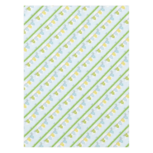 NEUTRALE BABY-DUSCHEN-PARTY-EINZELTEILE TISCHDECKE (Vorderseite)