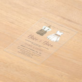 Neutrale Baby-Kleidung Spanisch Geschlecht Aufdeck Acryleinladungen (Ablage )