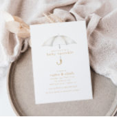 Neutrale Baby Sprinkle Celebration | Dusche Einladung