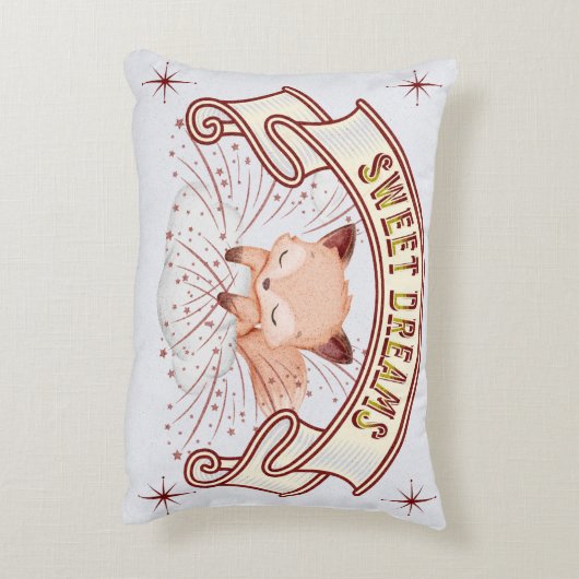 Neutrale Baby-Sweet-Träume für niedliches Geschlec Dekokissen (Rückseite(Vertikal))