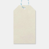 neutrale Babyduschanhänger bevorzugen Hirsch Geschenkanhänger (Rückseite)