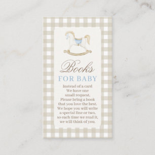 Neutrale Babyduschbücher für Babykarte Begleitkarte