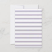 Neutrale Babydusche Dankeskarte (Rückseite)