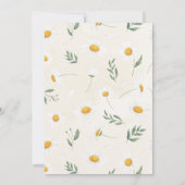 Neutrale Babydusche Einladung (Rückseite)