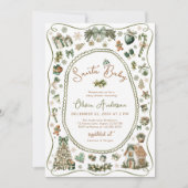 Neutrale Babydusche Einladung (Vorderseite)