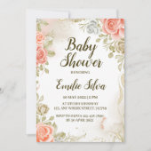 Neutrale Babydusche-Einladungskarten für das benut Einladung (Vorderseite)