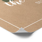 Neutrale Babydusche für Adventure Trailer Poster (Ecke)