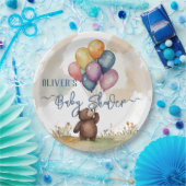 Neutrale Babydusche für Bärenthäuser Pappteller (Party)