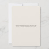 Neutrale Babydusche für beste Adventure Gender Einladung (Rückseite)