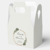 Neutrale Babydusche für das geometrische Geschlech Geschenkschachtel (Geöffnet)