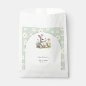Neutrale Babydusche für das Hasengeschlecht Geschenktütchen (Vorderseite)