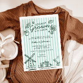 Neutrale Babydusche für männliche Einwohner Einladung