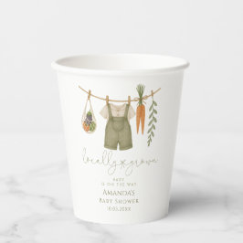 Neutrale Babydusche für männliche Einwohner Pappbecher