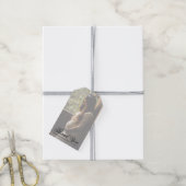 Neutrale Babydusche für moderne Fotos Geschenkanhänger (Mit Garn)