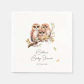 Neutrale Babydusche für niedliches Geschlecht Serviette (Vorderseite)