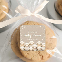 Neutrale Babydusche für Schafe