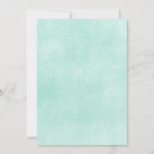 Neutrale Babydusche, gelb rustikales Holz Einladung (Rückseite)