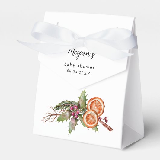 Neutrale Babydusche Geschenkschachtel (Vorderseite)