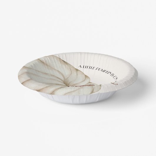 Neutrale Babydusche Pappteller (Gewinkelt)