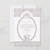 Neutrale Babydusche-Windelwaschkarte Einladung (Vorderseite)