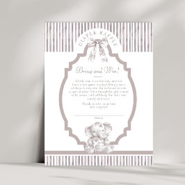 Neutrale Babydusche-Windelwaschkarte Einladung